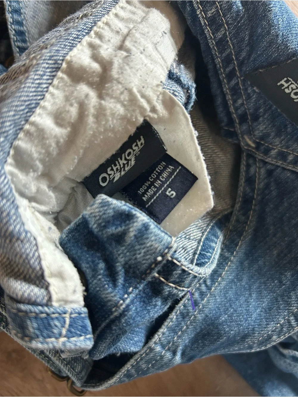 OshKosh B'gosh Classic Blue Denim Kids Overalls